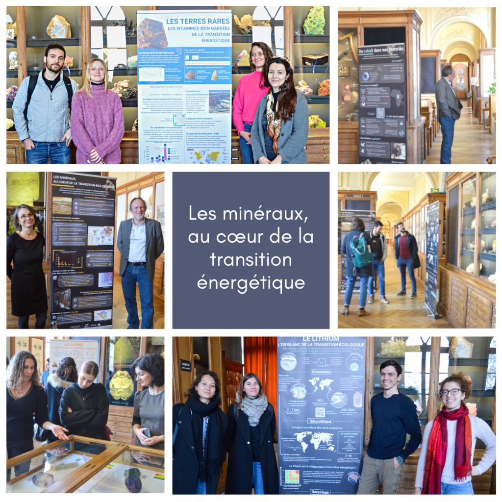 Inauguration de l'exposition itinérante intitulée : "Les minéraux, au cœur de la transition énergétique"