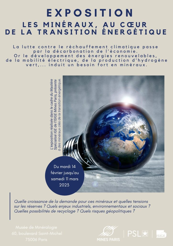 Les minéraux, au cœur de la transition énergétique