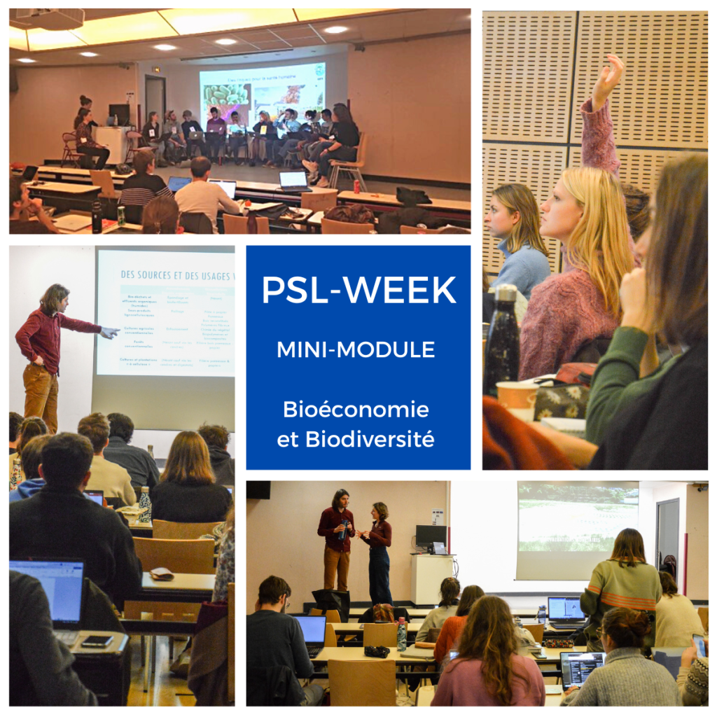 PSL-WEEK MINI-MODULE Bioéconomie et Biodiversité