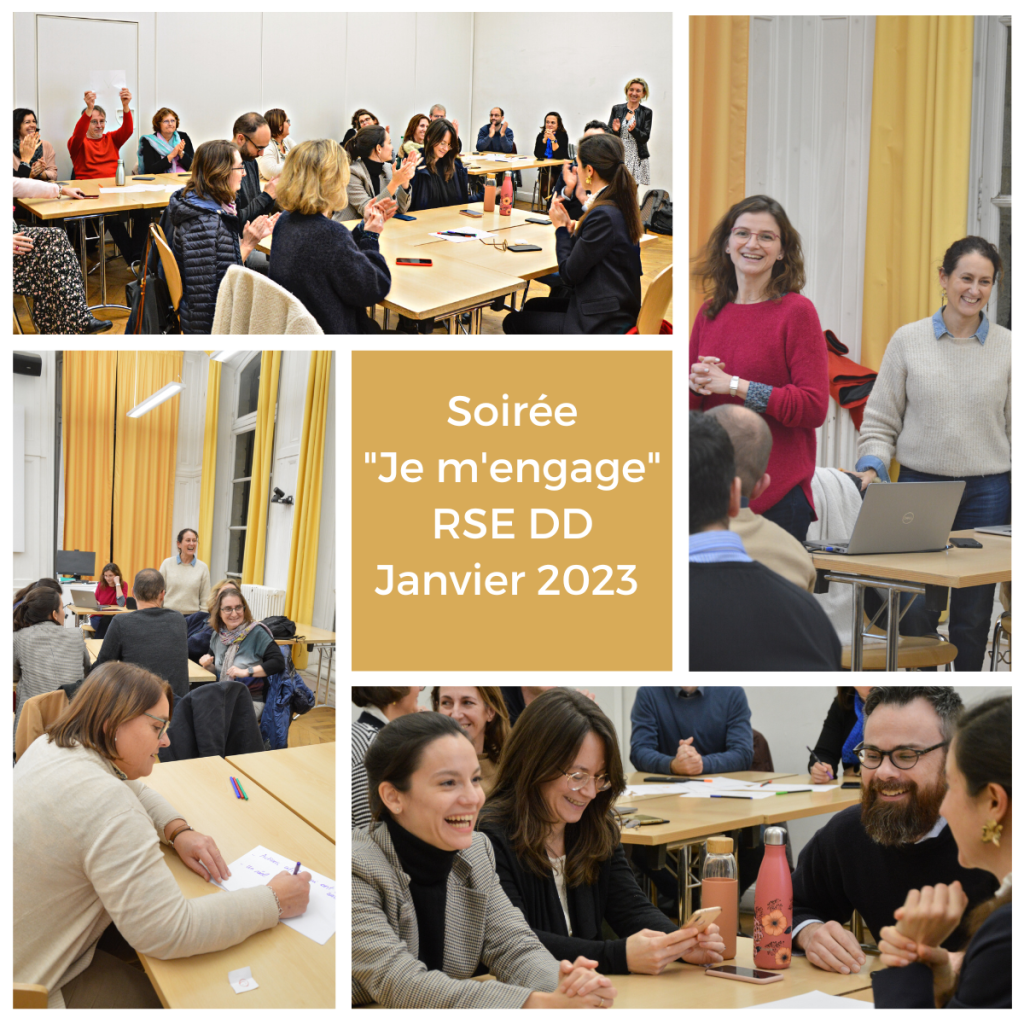 Soirée Je m'engage RSE DD 